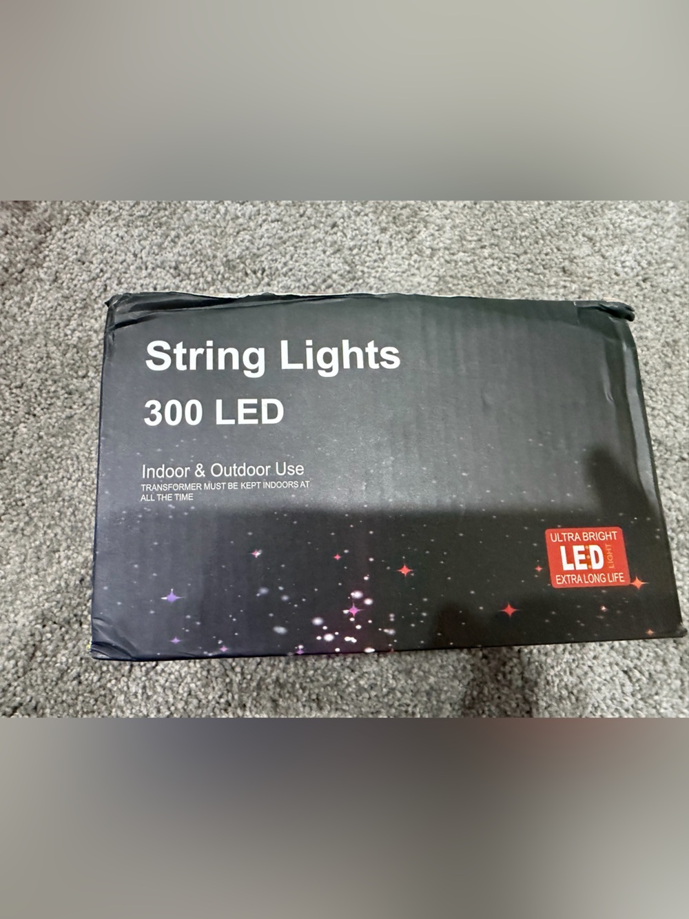 String lights-98 ft